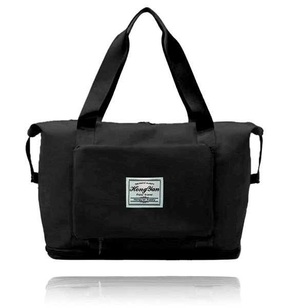 Cestovná taška Alum skladacia taška s veľkým úložným priestorom, čierna ...