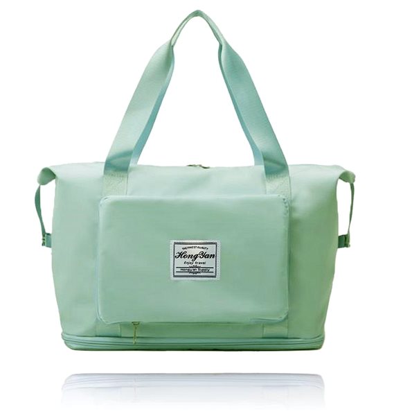 Cestovná taška Alum skladacia taška s veľkým úložným priestorom, svetlo zelená ...