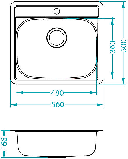 Stainless Steel Sink ALVEUS More 10 I ...