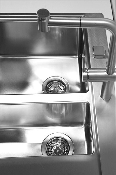 Stainless Steel Sink ALVEUS Pure 60 - Right Features/technology