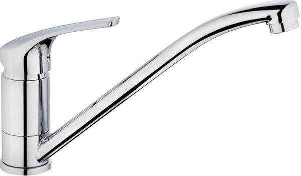 Kitchen Sink and Tap Set ALVEUS Zoom 10 + ALVEUS Riviera X, Chrome Accessory