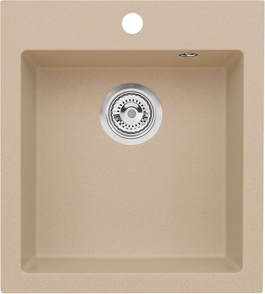Kitchen Sink and Tap Set ALVEUS Cortina 20 55 + ALVEUS TONIA 55 Screen
