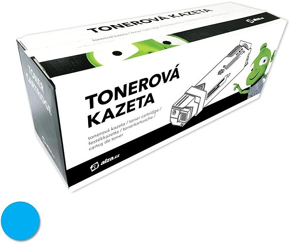 Utángyártott toner Alza 075 Canon, cián ...