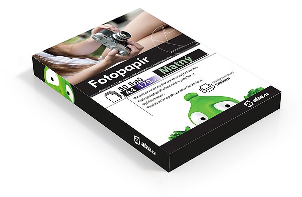 Fotopapier Alza Fotopapier A4 170g matt 50 Blatt ...