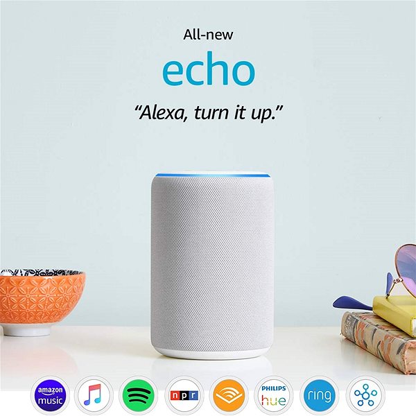 Voice Assistant Amazon Echo 3rd Generation Sandstone Features/technology