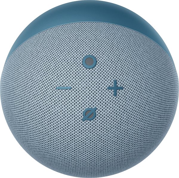 Voice Assistant Amazon Echo Dot 4th Generation Voice Assistant, Twilight Blue with Clock Screen