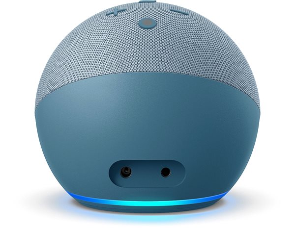 Voice Assistant Amazon Echo Dot 4th Generation Twilight Blue Back page