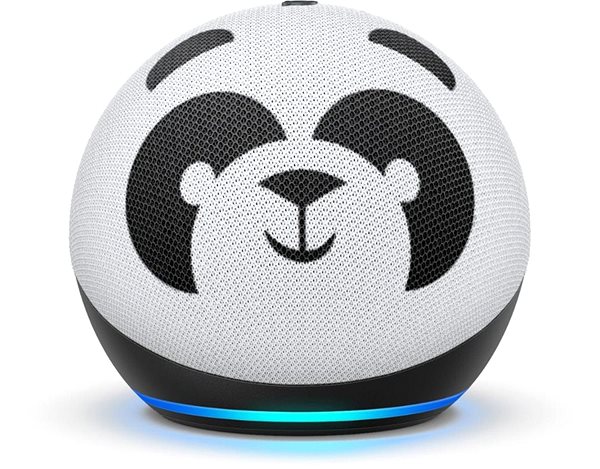 Sprachassistent Amazon Echo Dot 4. Generation Kids Edition Panda Screen