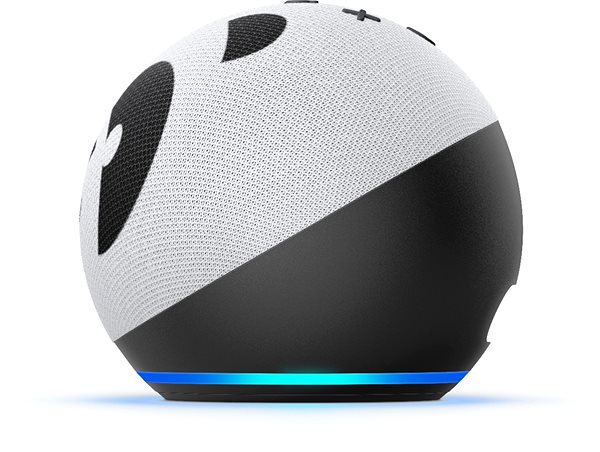 Voice Assistant Amazon Echo Dot 4th Generation Kids Edition Panda Lateral view