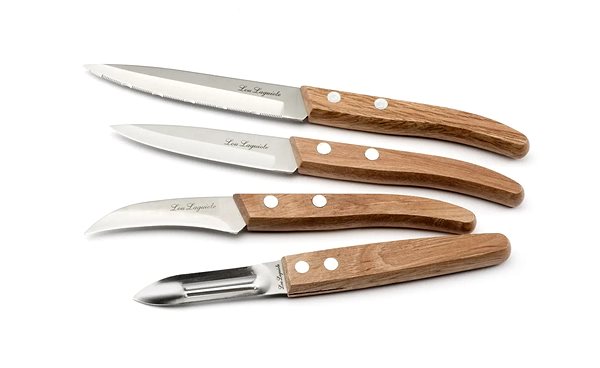 Sada nožov AMEFA Súprava nožov 4 ks, prírodné drevo Vlastnosti/technológia