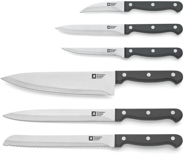 Messerset Richardson Sheffield Artisan Set, 6 Teile im Block ...