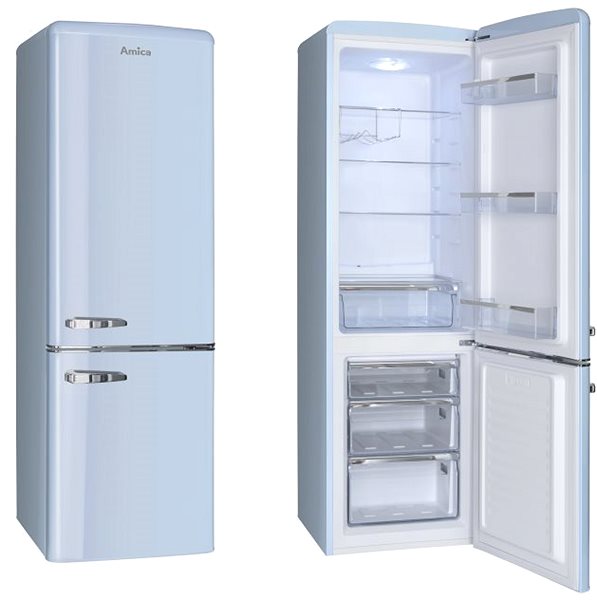 Refrigerator AMICA KGCR 387100 L Features/technology