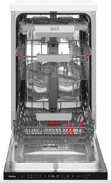 Narrow Built-in Dishwasher AMICA MI 438 BLDC Screen