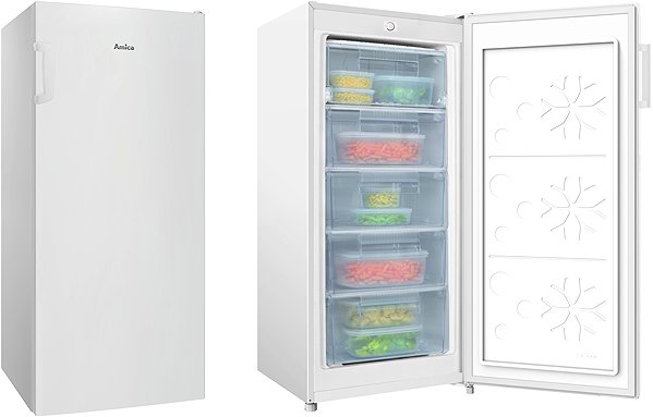 Upright Freezer AMICA FZ 206.3 AAE ...