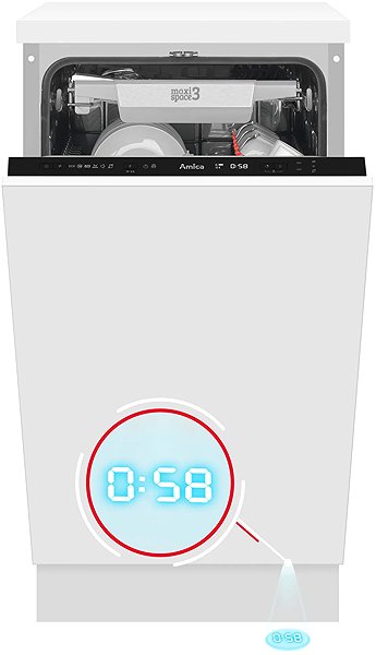 Built-in Dishwasher AMICA DIM46B6ELOCqD ...