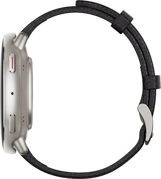 Smart Watch Amazfit Active 2 NFC Premium Black Leather ...