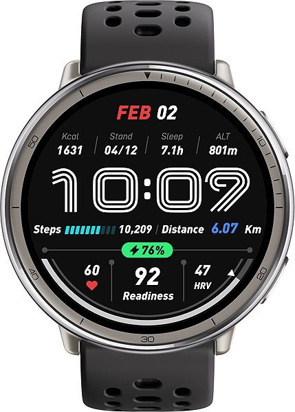 Smart Watch Amazfit Active 2 Black Sport Silicone ...