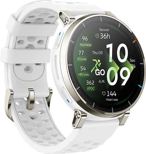 Smart Watch Amazfit Active 3 Premium Aero White ...