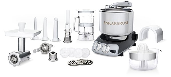 Food Mixer Ankarsrum assistent original AKM6230, black metallic ...