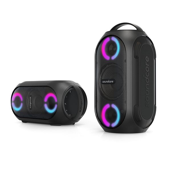 Bluetooth Speaker Anker Soundcore Rave PartyCast Black Lateral view