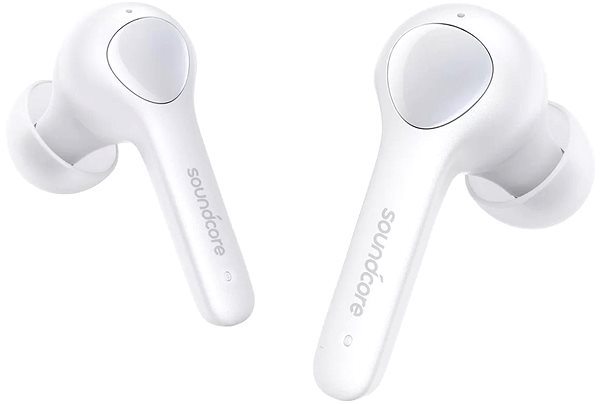 Wireless Headphones Soundcore Life Note - White Lateral view