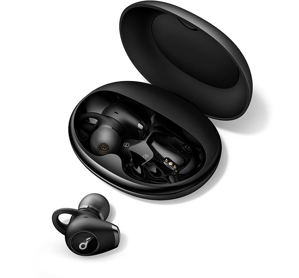 Wireless Headphones Anker Soundcore Life Dot 2 NC, Black Lateral view