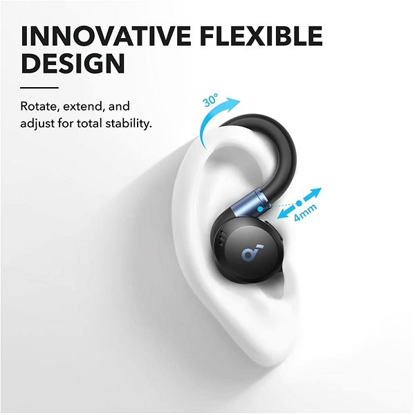 Bezdrátová sluchátka Anker Soundcore Sport X20 Black ...