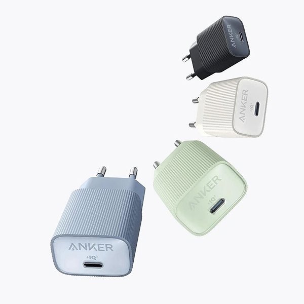 Wall Charger Anker 511 Nano 4 30W, USB-C black ...