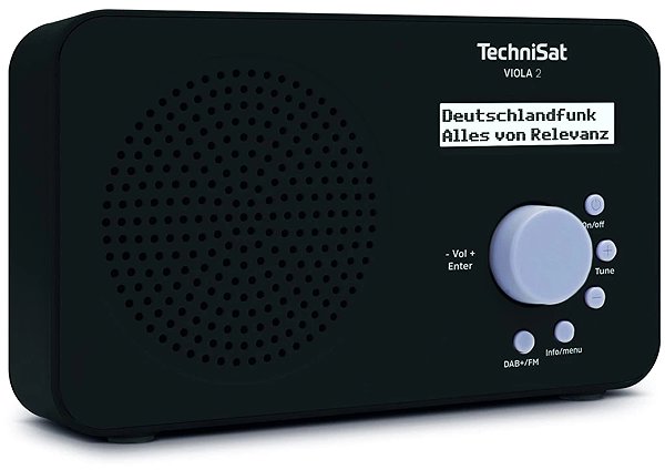 Radio TechniSat DAB+/FM-Radio Viola 2, schwarz ...