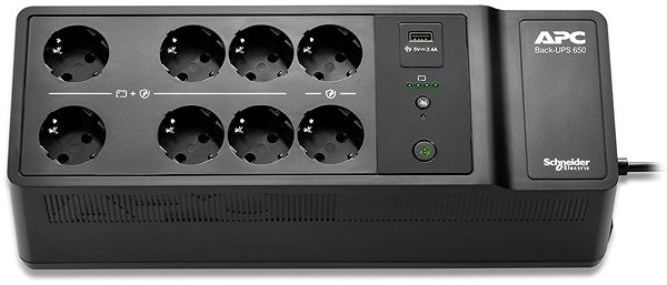 Uninterruptible Power Supply APC Back-UPS 650VA 8 French outlets ...