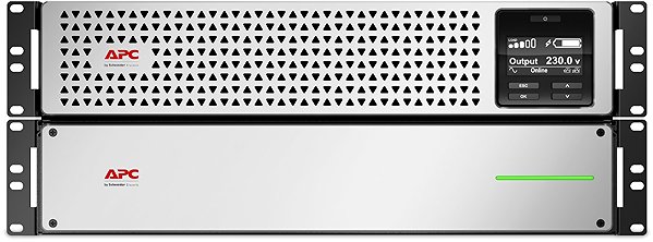 Uninterruptible Power Supply APC Smart-UPS SRT Lithium Ion 2200VA RM 4U 230V Long Runtime with Network Card ...