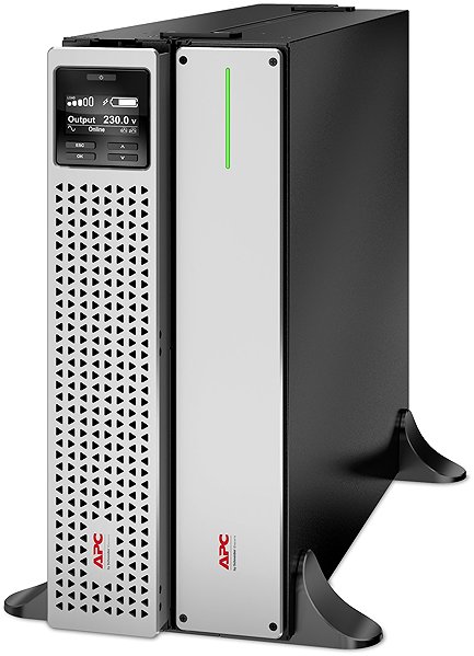 Uninterruptible Power Supply APC Smart-UPS SRT Lithium Ion 2200VA RM 4U 230V Long Runtime with Network Card ...