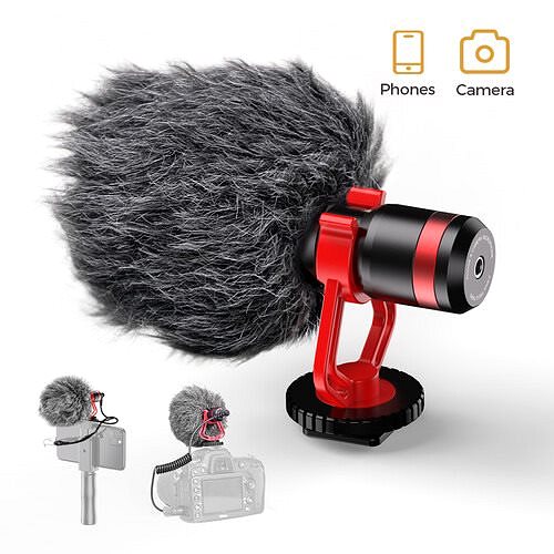 Mikrofon Apexel Video Microphone for Phone / DSLR /  Camcorders ...