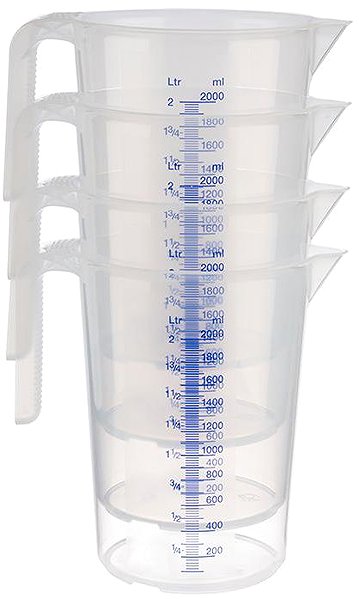 Messbecher für die Küche APS STACKABLE Messbecher 2 l ...
