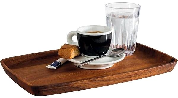 Serving board APS Serving board 30 × 18 cm, acacia wood .