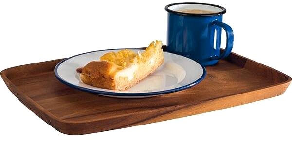 Serving board APS Serving board 35 × 25 cm, acacia wood .