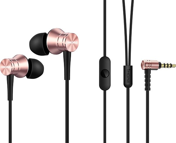 Headphones 1MORE Piston Fit In-Ear Headphones Pink Connectivity (ports)