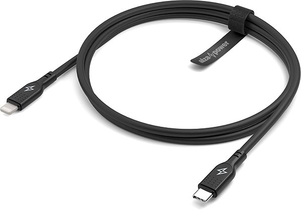 Data Cable AlzaPower SilkCore USB-C to Lightning MFi, 1m black ...