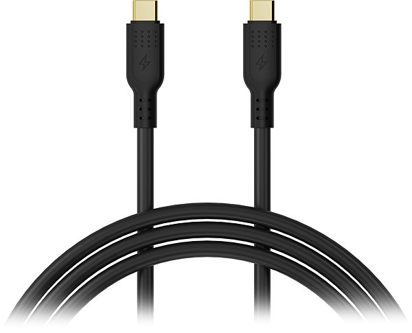 Data Cable AlzaPower SilkCore USB-C to USB-C 3.2 Gen 2 240W 2m black ...
