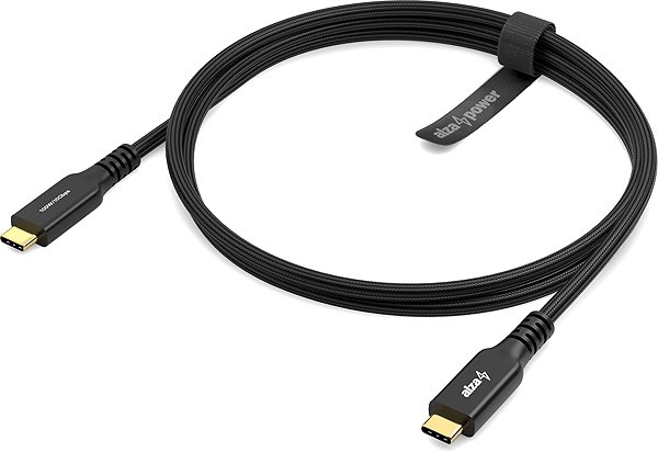 Data Cable AlzaPower AluCore USB-C to USB-C 3.2 Gen 2 100W 2m black ...