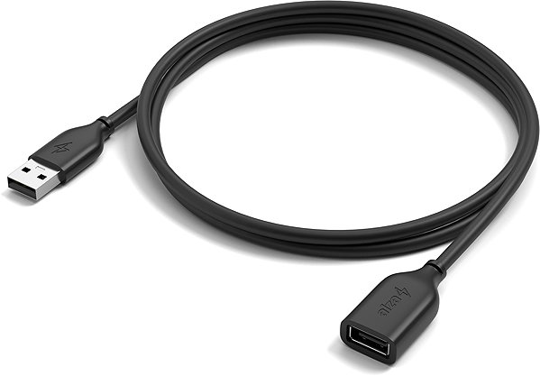 Data Cable AlzaPower Core USB-A (M) to USB-A (F) 2.0, 0.5m Black ...