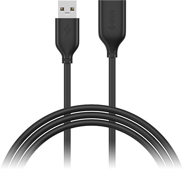 Data Cable AlzaPower Core USB-A (M) to USB-A (F) 2.0, 0.5m Black ...
