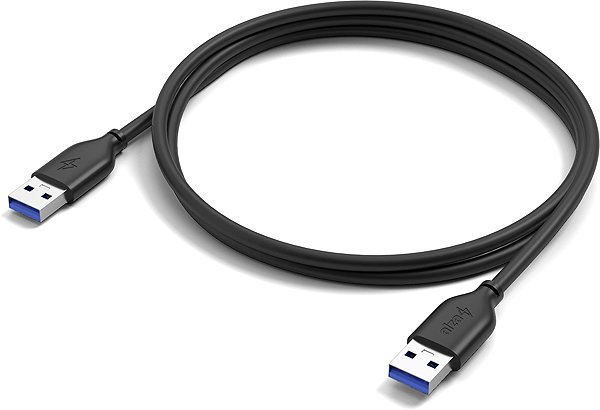 Data Cable AlzaPower Core USB-A to USB-A 3.2 Gen 1 2m Black ...