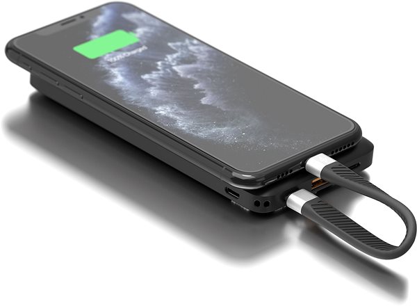 Data Cable AlzaPower FlexCore USB-C to Lightning MFi Black Connectivity (ports)
