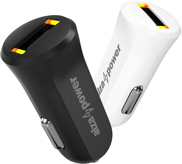 Car Charger AlzaPower Car Charger S310 White Lifestyle