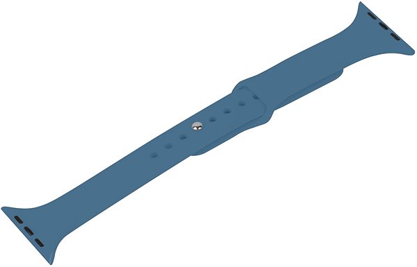 Armband Eternico Essential Thin für Apple Watch 42mm / 44mm / 45mm cliff blue größe S-M ...
