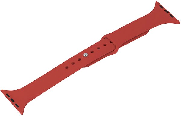 Armband Eternico Essential Thin für Apple Watch 42mm / 44mm / 45mm tomato red größe S-M ...