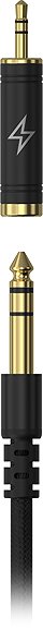 Adapter AlzaPower 3.5mm Jack (M) to 6.3mm Jack (F) Adapter black ...
