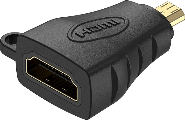 Adapter AlzaPower Micro HDMI (M) to HDMI (F) 4K/60Hz black ...