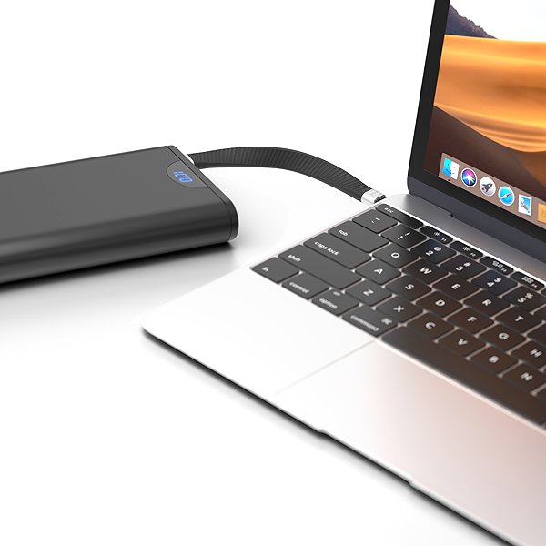 Data Cable AlzaPower FlexCore USB-C to USB-C 4 Gen 3 100W 40 Gbps black ...